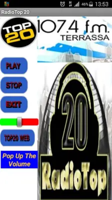 RadioTop20 android App screenshot 4